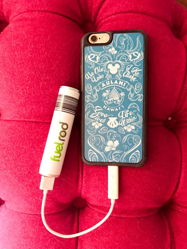 Fuel Rod Disney's Portable Phone Charger System