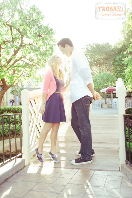Becca and Mike Disneyland Engagement Session