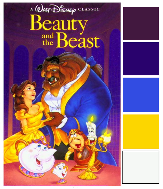 Beauty and the Beast Poster Palette