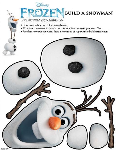 Free Olaf Printable - Inspired By Dis