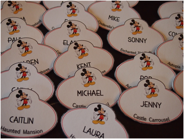 Diy Disney Cast Member Name s Escort Cards This Fairy Tale Life