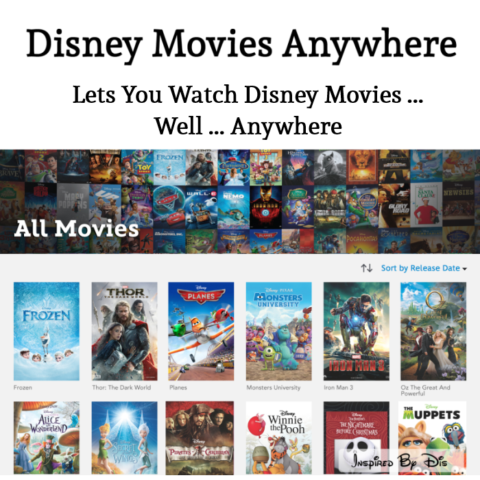 DISNEY MOVIES ANYWHERE Lets You Watch Disney Movies Well