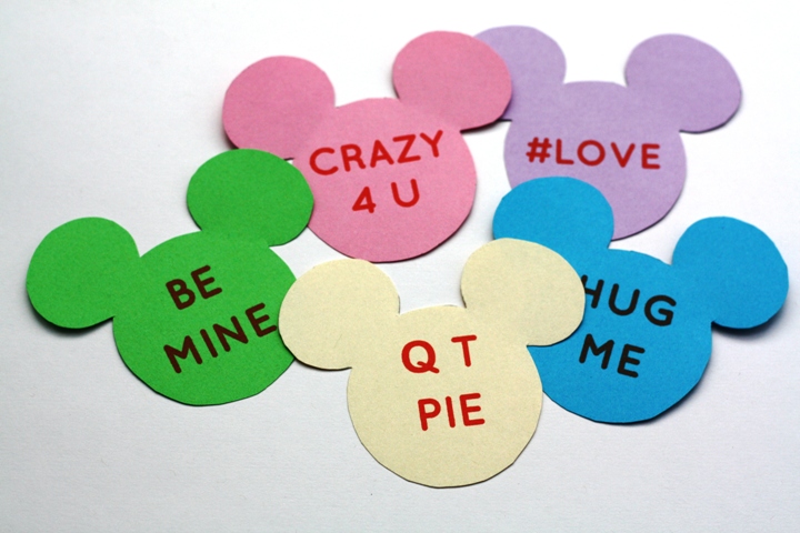 Printable Mickey Conversation Valentines // Inspired By Dis