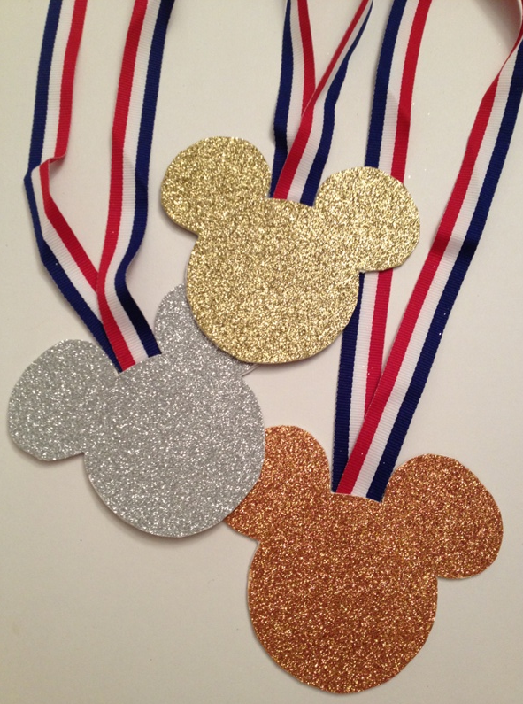 Celebrate Sportsmanship with Mickey Medals // Inspired By Dis