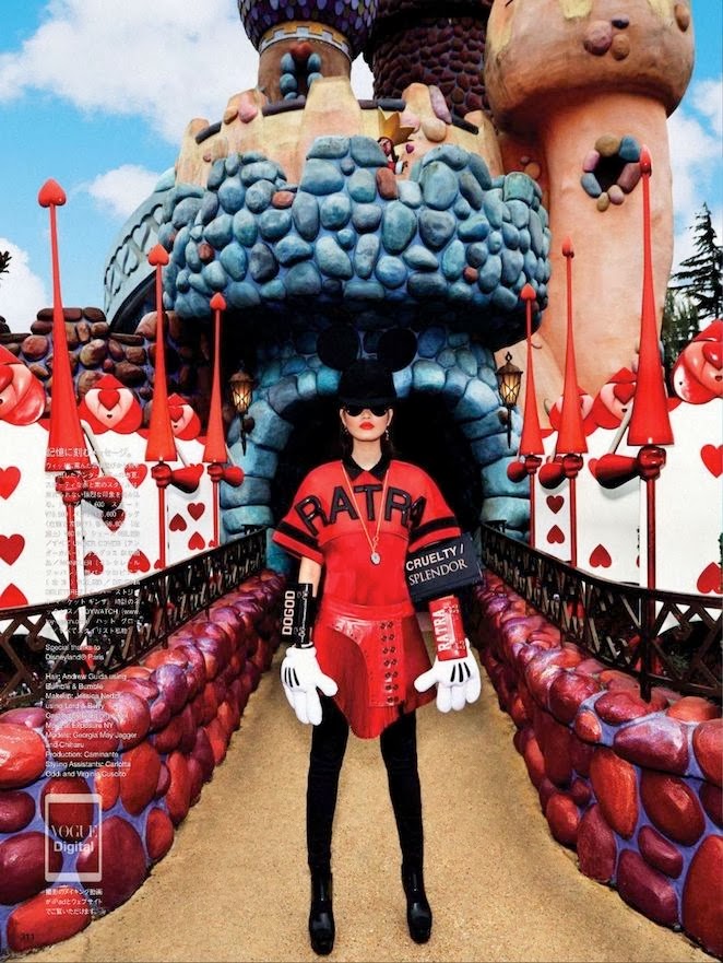 Models Show Their Disney Side in Vogue Japan // Inspired By Dis