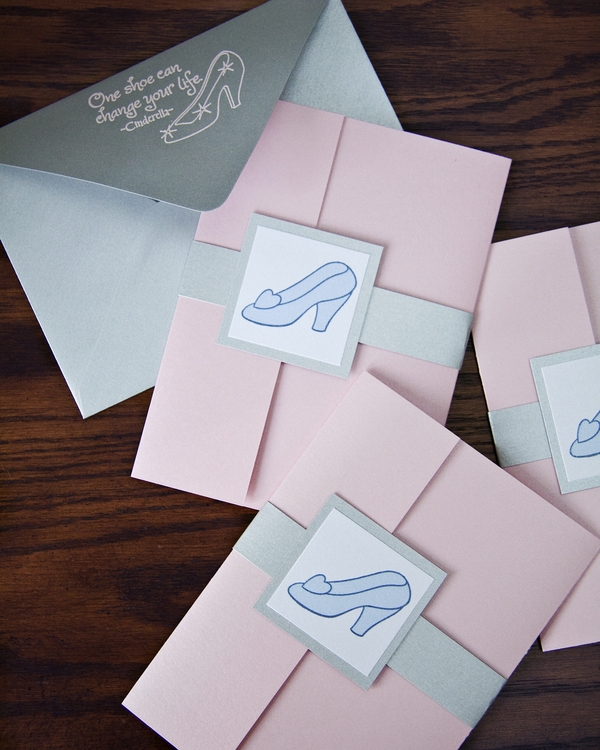 Cinderella Wedding Invitations, photo by Degrees North Images