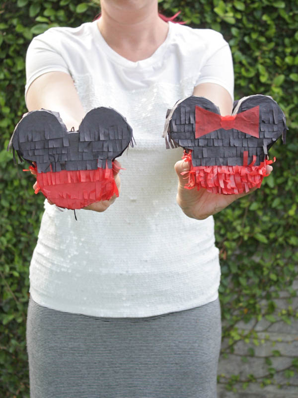 DIY Mickey Mouse Pinata