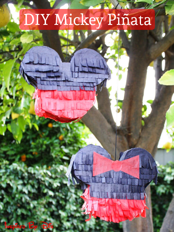 DIY Mickey Mouse Pinata