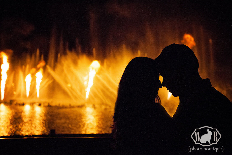 Gina and Richard's World of Color Engagement Photos - White Rabbit Photo Boutique