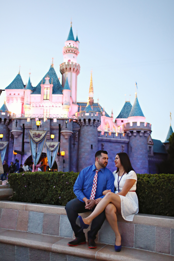 Disneyland Engagement Photos - Christina Sanchez Photography