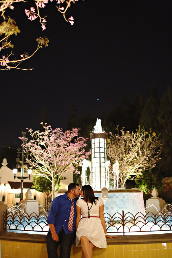 Modern and Chic Disneyland Engagement Photos - Christina Sanchez Photography