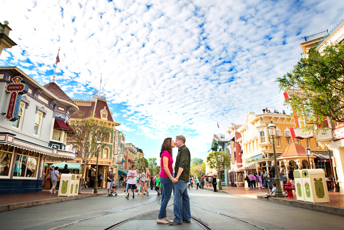 Disneyland Engagement Photos - Jim Kennedy Photographers