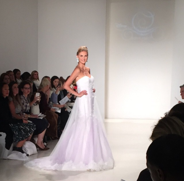 First Look at 2015 Disney Wedding Gowns from Alfred Angelo