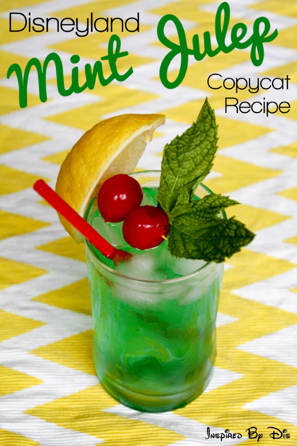 disneyland mint julep recipe