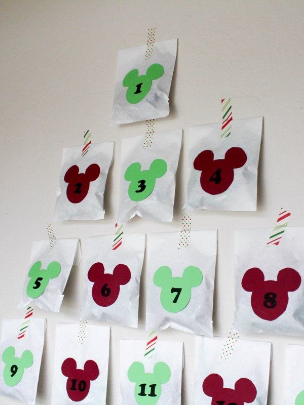 Diy Trivia And Treats Mickey Advent Calendar This Fairy Tale Life