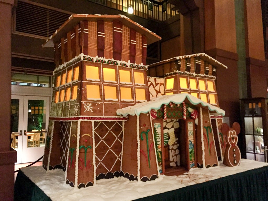 Disney's Grand Californian Hotel Gingerbread Display This Fairy Tale Life