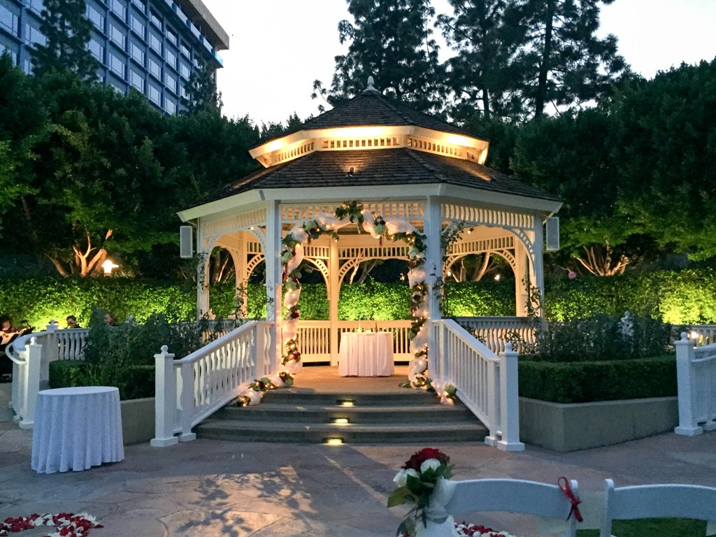 A True "Guest" Post - Renee and Diana's Red and White Winter Disneyland Wedding