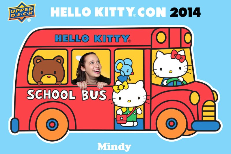 hello kitty school bus