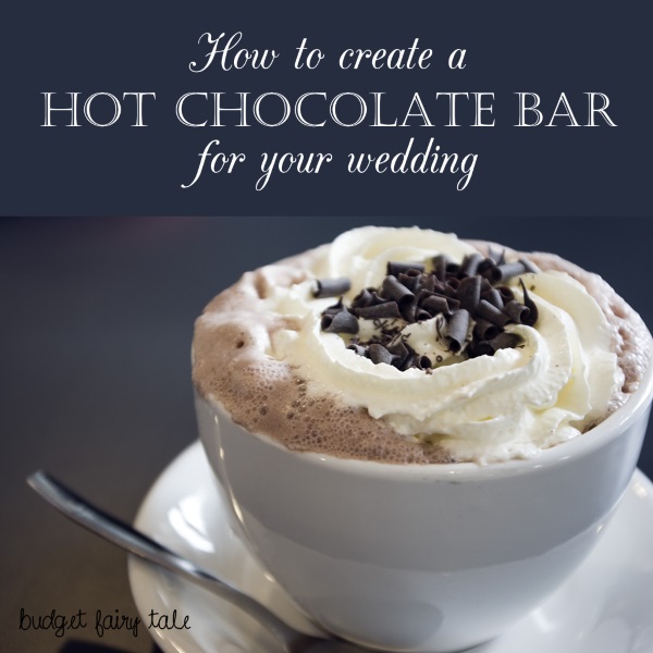 Disney Inspired Hot Cocoa Bar - A Wonderful Thought