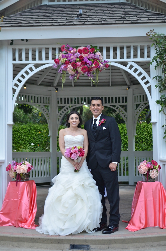 Jannette and Vincent's Fairy Tale Summer Disneyland Wedding // Photo by Stephan Arias