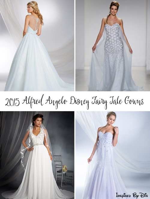The 2015 Alfred Angelo Disney Fairy Tale Wedding Gowns