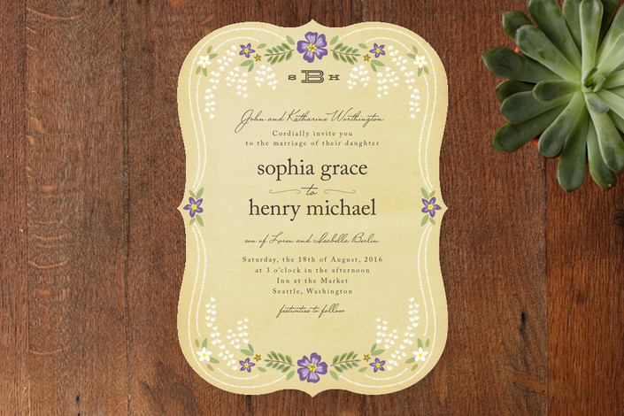 Fairy Tale Wedding Invitations From Minted This Fairy Tale Life