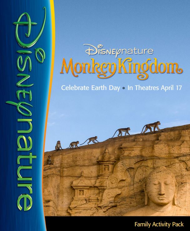 Disneynature's MONKEY KINGDOM Movie Review and Activity Pack
