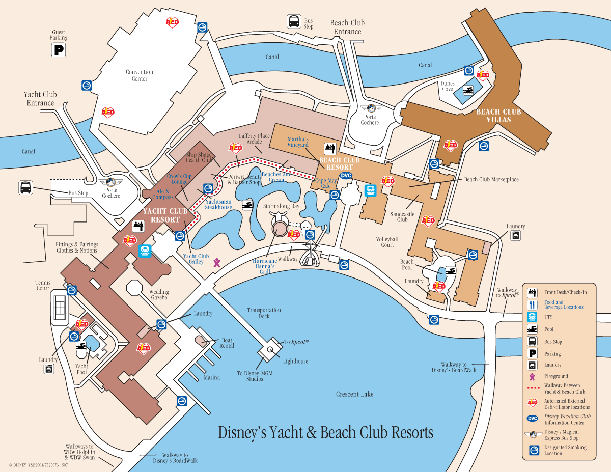 Yachtbeach Map 