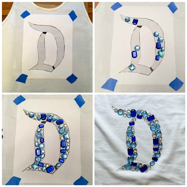 Diamond "D" Disneyland 60 DIY Shirt - This Fairy Tale Life