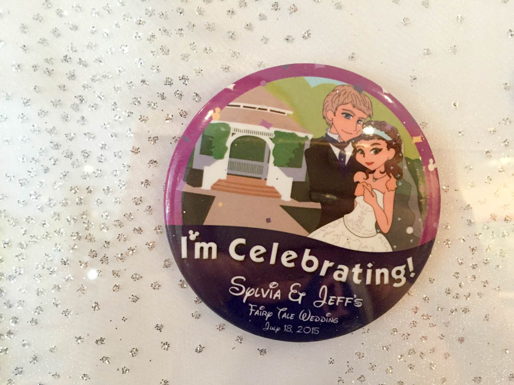Where to Buy Personalized Disney-Themed Wedding Buttons