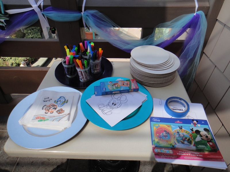 A Monster's Inc Baby Shower at Downtown Disney