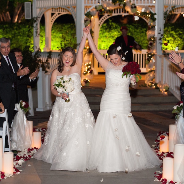 Brides, Books, and Bees: Renee and Diana's Disneyland Wedding // C & B Pictures