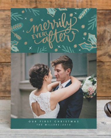 Shining, Shimmering, Splendid: Minted's Foil Cards are Perfect for the Holidays