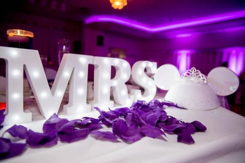 A Royal Purple DIY Disney Wedding // Capturing the Bliss Photography