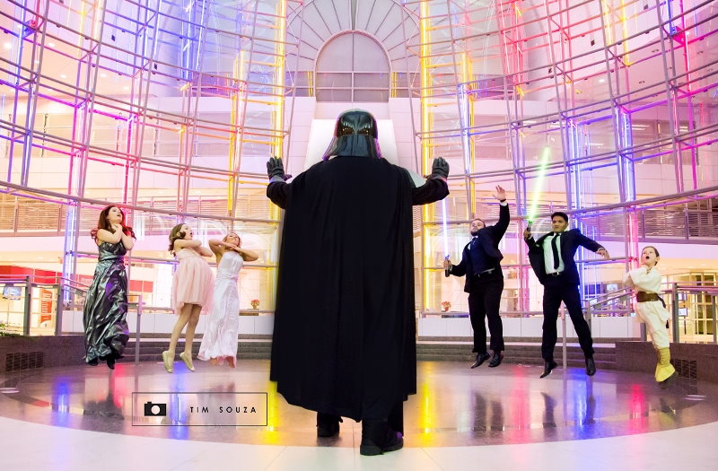 The Force is Strong with this Star Wars Fantasy Wedding Photo Shoot // Tim Souza Photography