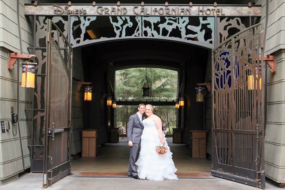 Disneyland Grand Californian Hotel Wedding George Street