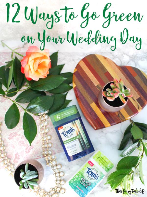 12 Ways to Go Green on Your Wedding Day