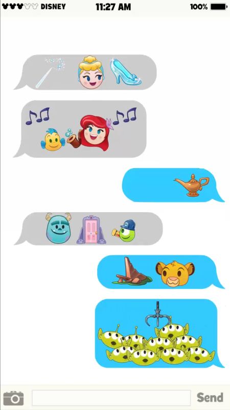 disney emoji keyboard iphone