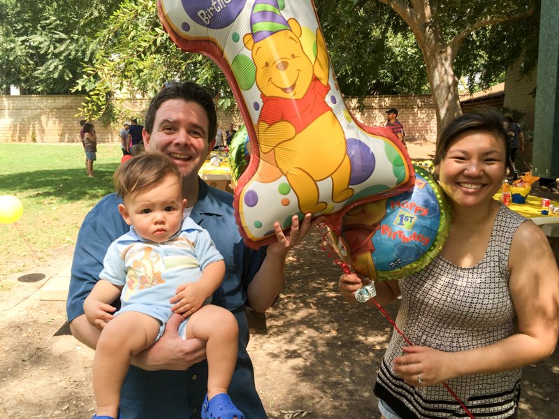 Felix's Winnie the Pooh First Birthday Party