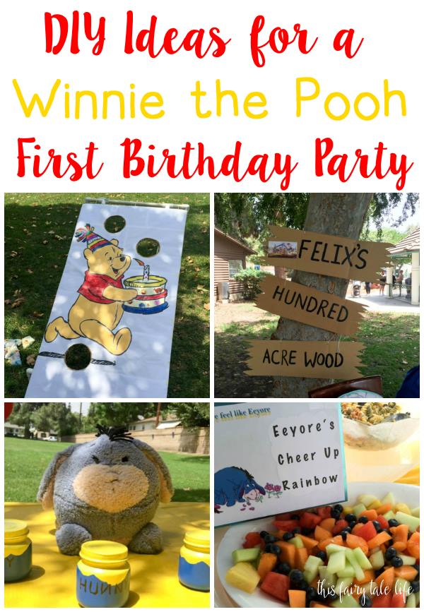 Felix's Winnie the Pooh First Birthday Party