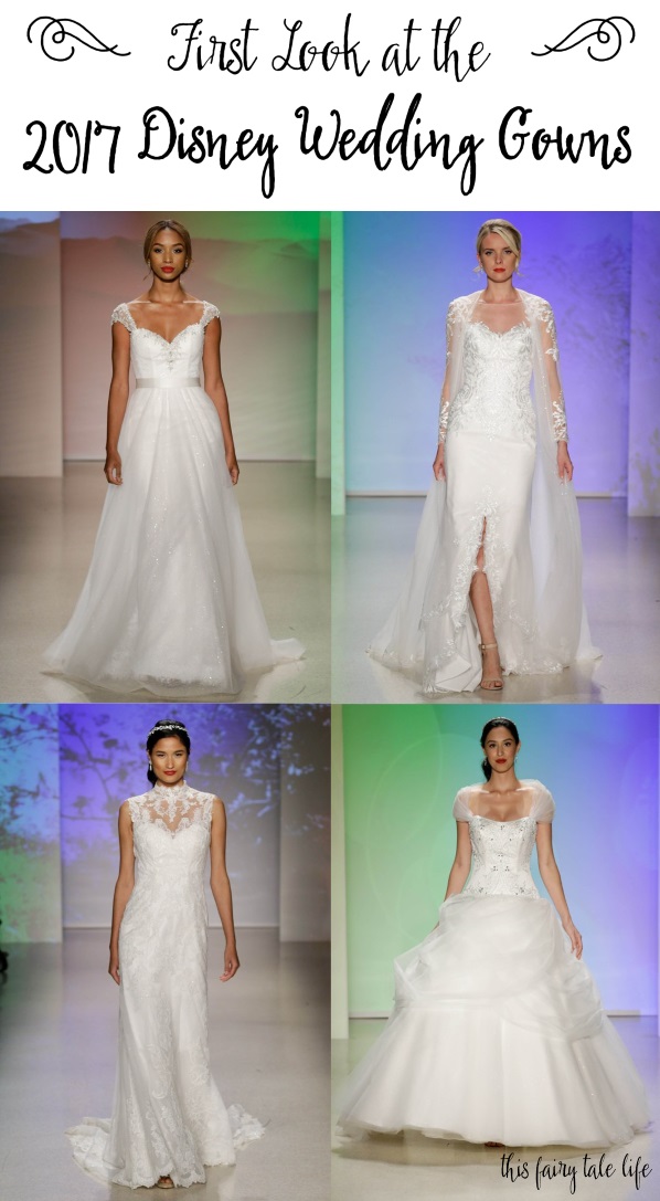 Your First Look At The 2017 Disney Wedding Gowns From Alfred Angelo