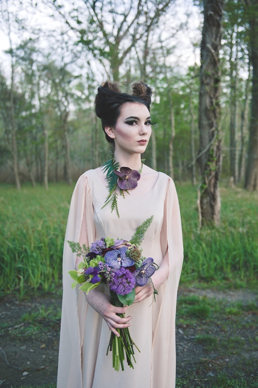 Romantic Maleficent Fantasy Wedding Shoot
