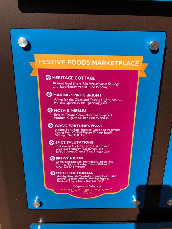 First Look at Food and Drinks Available at Festival of Holidays at