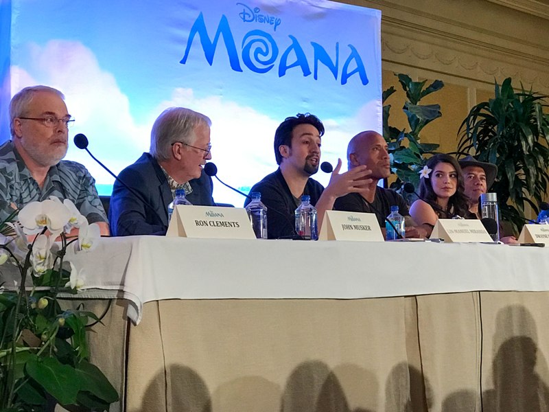 Interviews With The Creators And Cast Of Moana This Fairy Tale Life