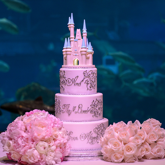 disney fairytale wedding cake