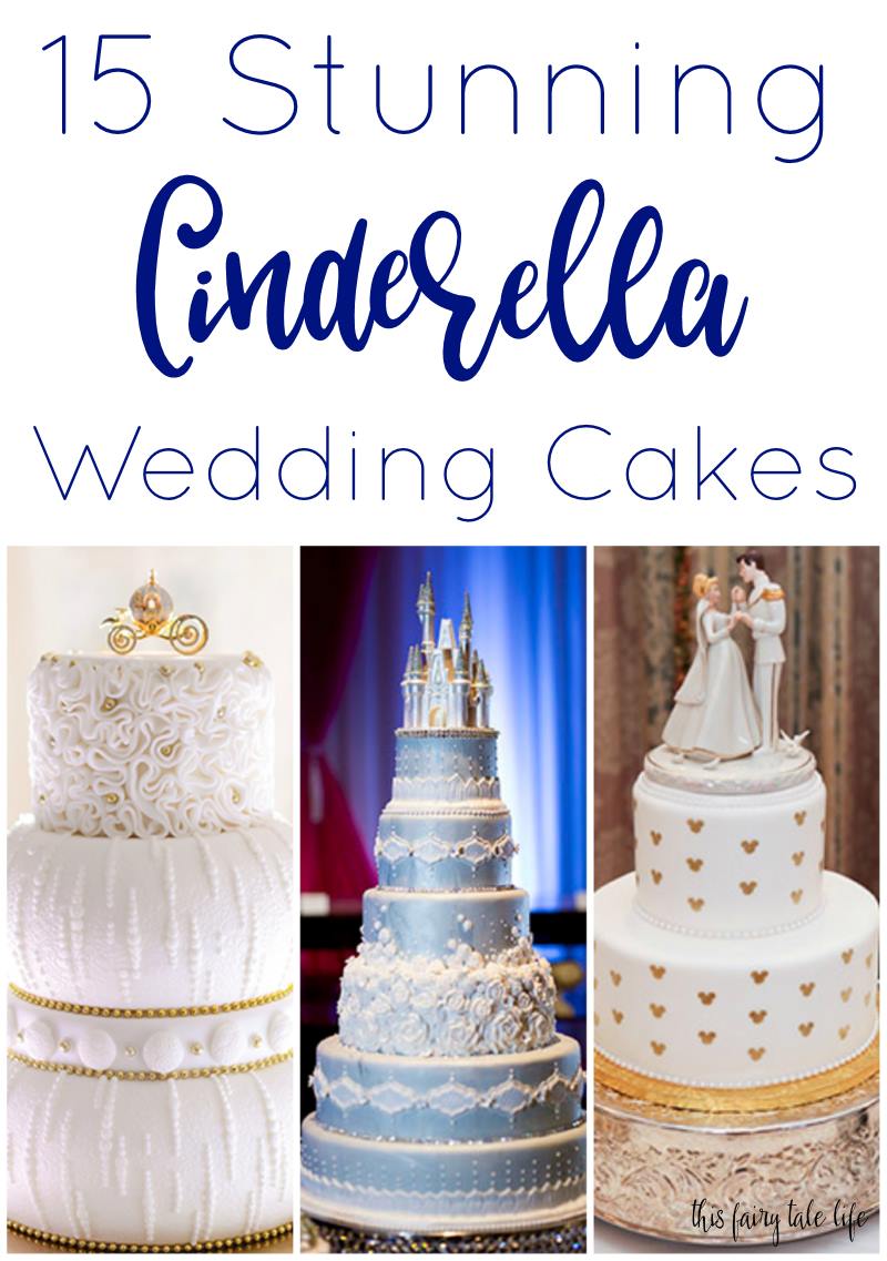 disney wedding cinderella cake main