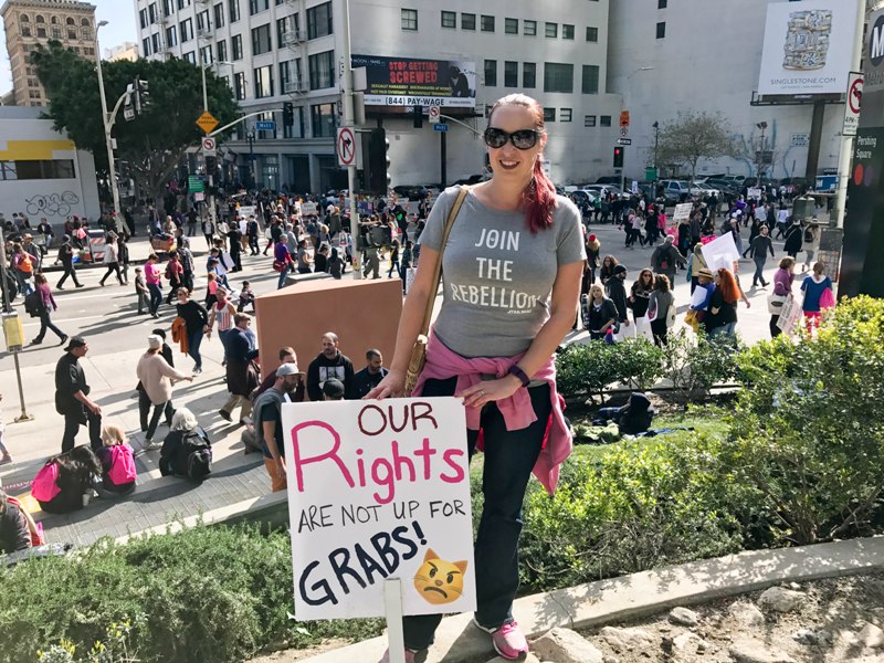 The Los Angeles Women's March from My Point of View