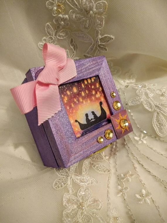 Say "Yes" to these Cute Custom Disney Engagement Ring Boxes