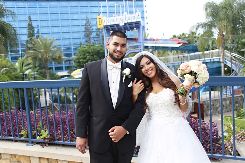 Dezarae and Ka'ohu's Fairy Tale Disneyland Escape Wedding