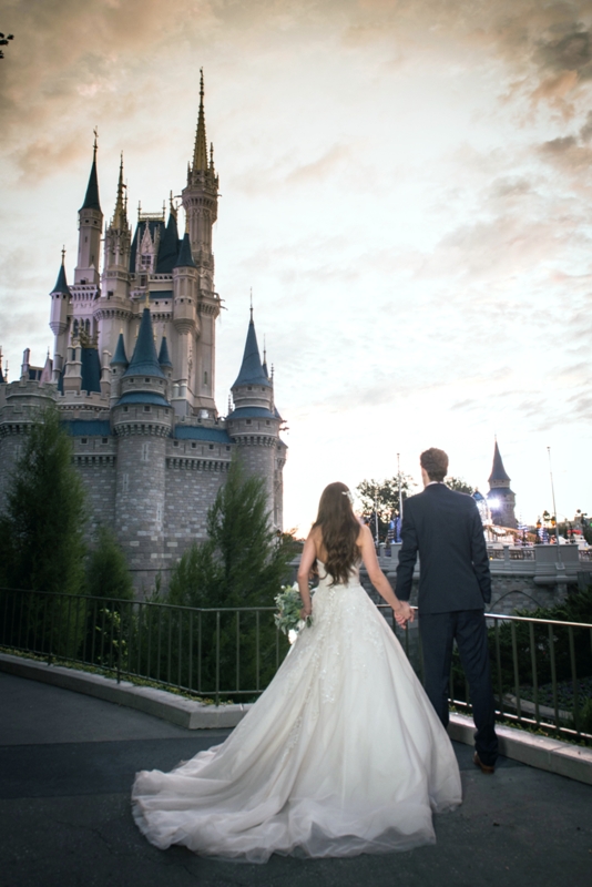 Katy and Matthew's Whimsical Walt Disney World Wedding - This Fairy